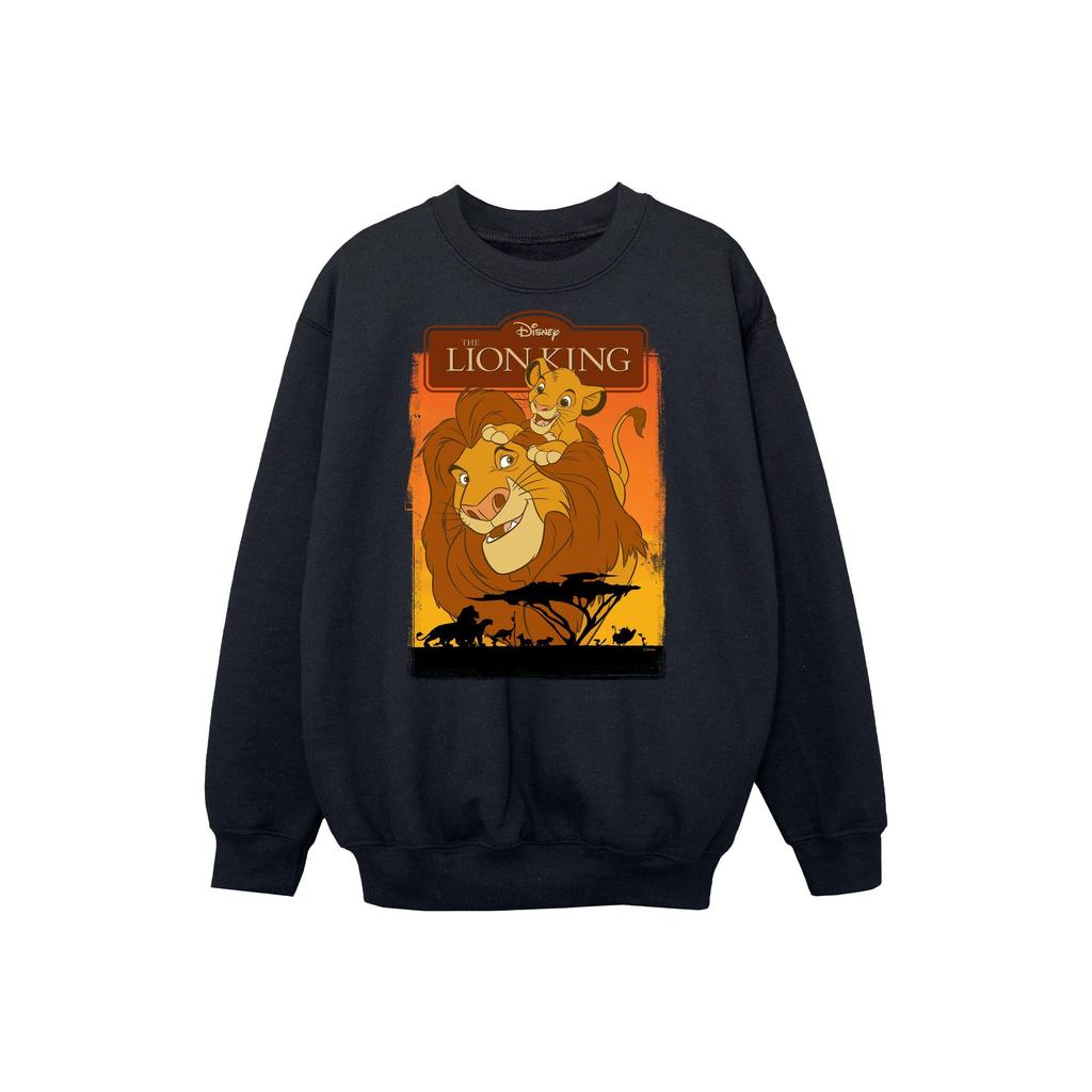 Disney Jungen-Sweatshirt „Der König der Löwen“, Simba und Mufasa