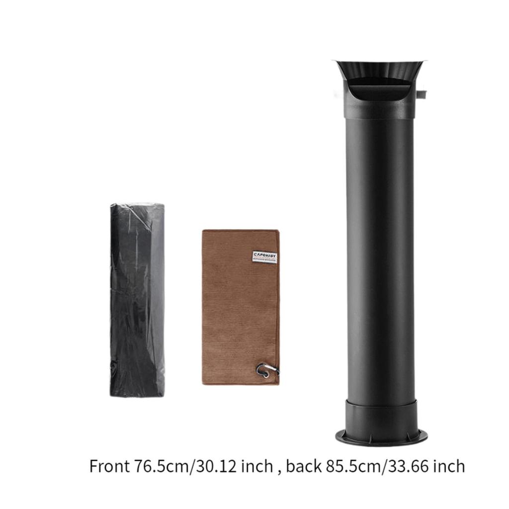 Espresso Coffee Knock Box Dump Bin for Coffee Grounds for Home Cafe Kitchen