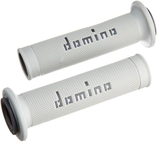 

domino Handlebar Grips Race Type (TZ Grip) 126mm Thermoplastic Rubber Gray x Black A01041C4052