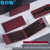Skládací Bluetooth klávesnice BOW HB168 pro HUAWEI Mate X3 s chytrým dotykem, podporuje tři Bluetooth připojení