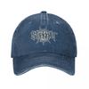 Heavy Mental Rock Music Baseball Cap Vintage Distressed Washed Snapback Hat Running Golf Caps Hat