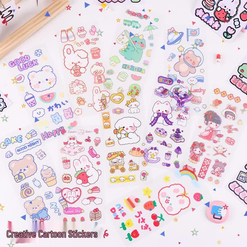 TaTanice Kids DIY Journal & Planner Stickers