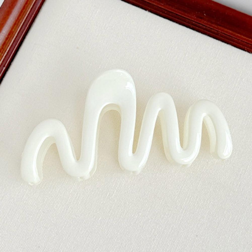 Wellen-Haarspange Kralle Damen Bunt Elegant Mode