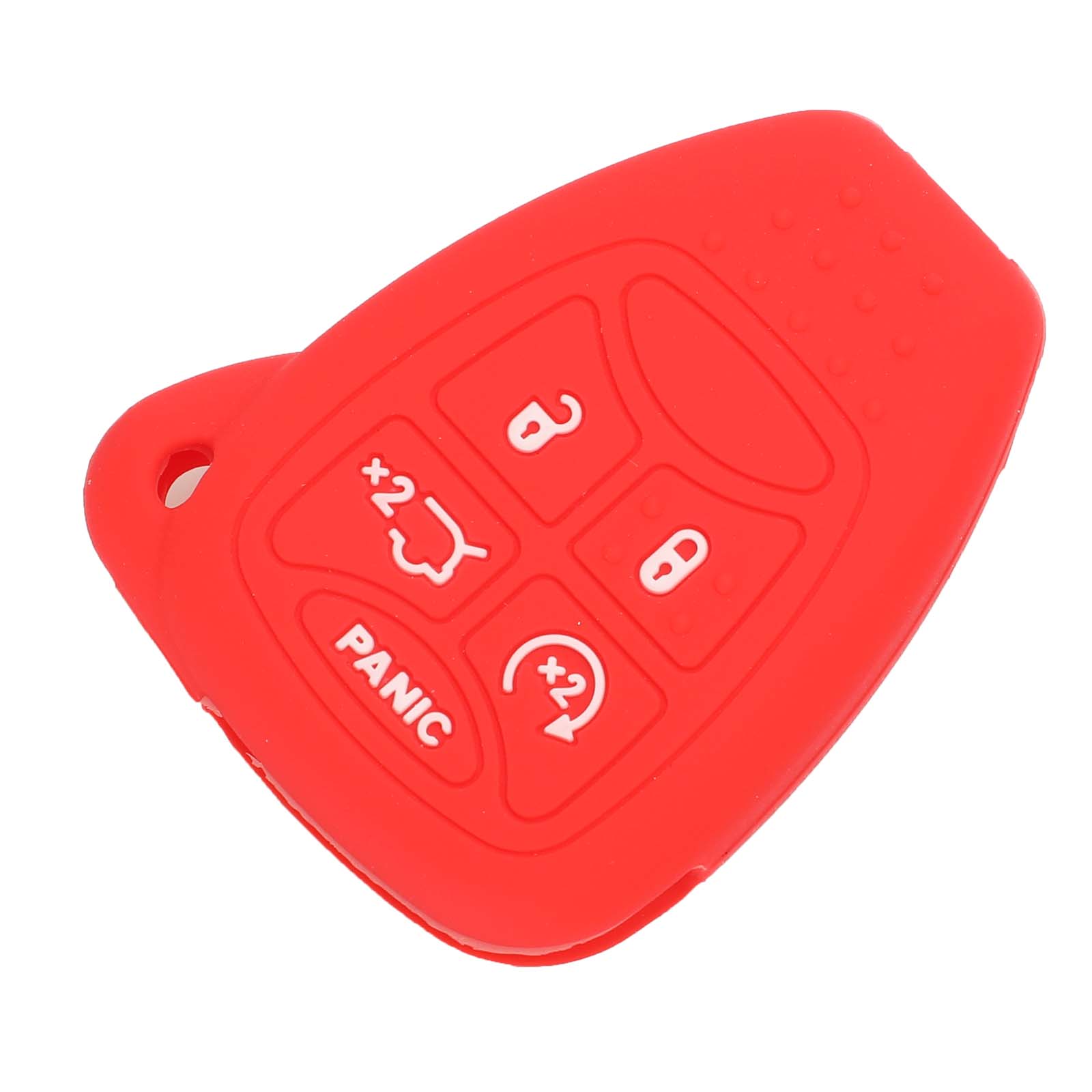 

jingyuqin 5B чехол для дистанционного ключа от машины силиконовый для Chrysler 300 PT Dodge Caliber Jeep Patriot Liberty красный