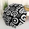 1pc Abstract Patterns Automatic Open 8-Rib Windproof Umbrella, Travel & Commuting, Suitable for All Seasons