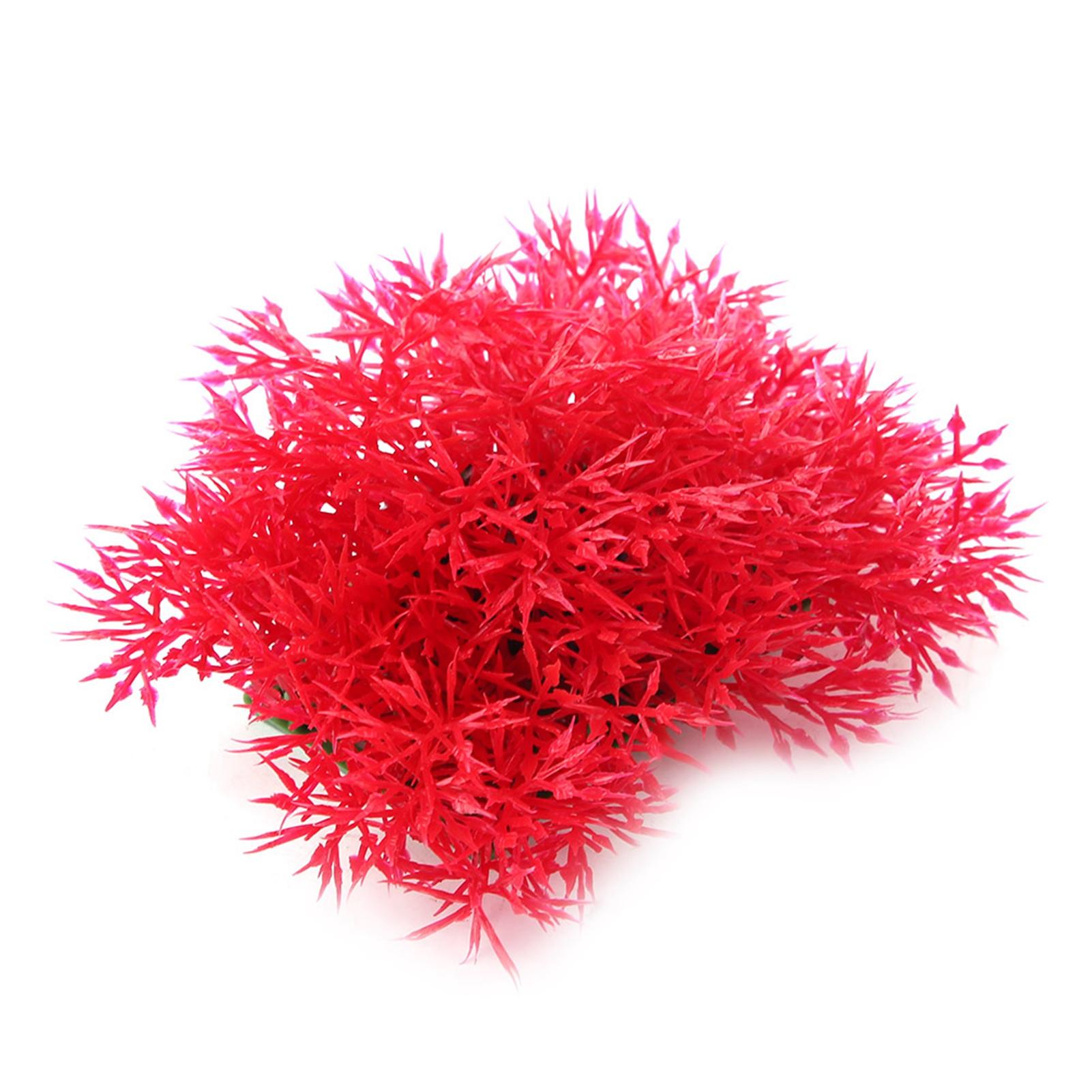 

Aquarium Fish Tank Accessories Decor Green Grass Artificial Plastic Water Plant