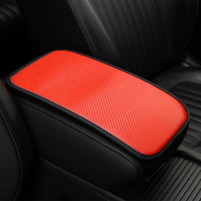 Bracciolo in memory foam in fibra di carbonio - Copertura protettiva per la mano centrale dell'auto