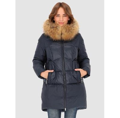 Down Jacket with Natural Fur Perso