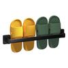 19.7in Wall Mounted Shoes Rack Slippers Rack Stainless Steel Shoes Holder Towel Storage Organizer Multi Purpose Hanging