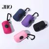 Durable Poop Bag Holder Pet Waste Dispenser Zipper Closing Crossed Drawers with Hanging Easy to Extract Garbage Bags Hook Trendy Convenient Dog Pickup