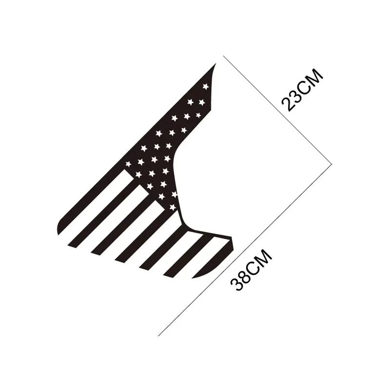 For Jeep Gladiator JT Pickup Fender Vent Stickers Truck Graphics  Flag Decor Decals Car Vinyl Cover Decal Auto Accessories