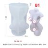 Creative Candle Mold Human Body Silicone Mold Female Body Male Female Human Shape Aromatherapy Plaster DIY Mold