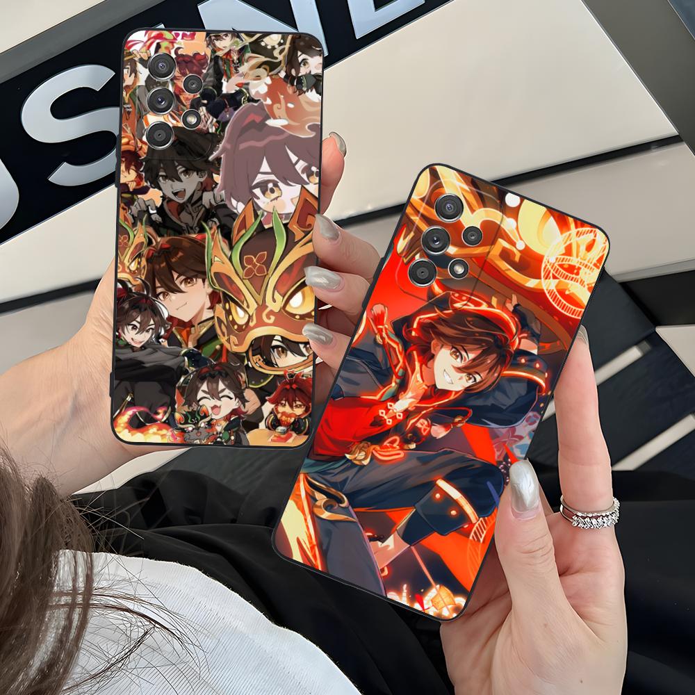 Game GI Gaming Mobile Phone Case for Samsung Galaxy A56 55 54 53 52 51 36 35 34 23 16 15 5G Colorful Cover Pretty Cover Luxury