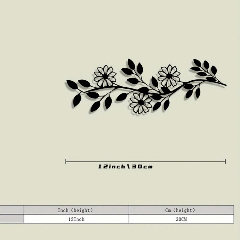 Metal Leaf Wall Art Decor Indoor Outdoor Gift for Nature Lovers