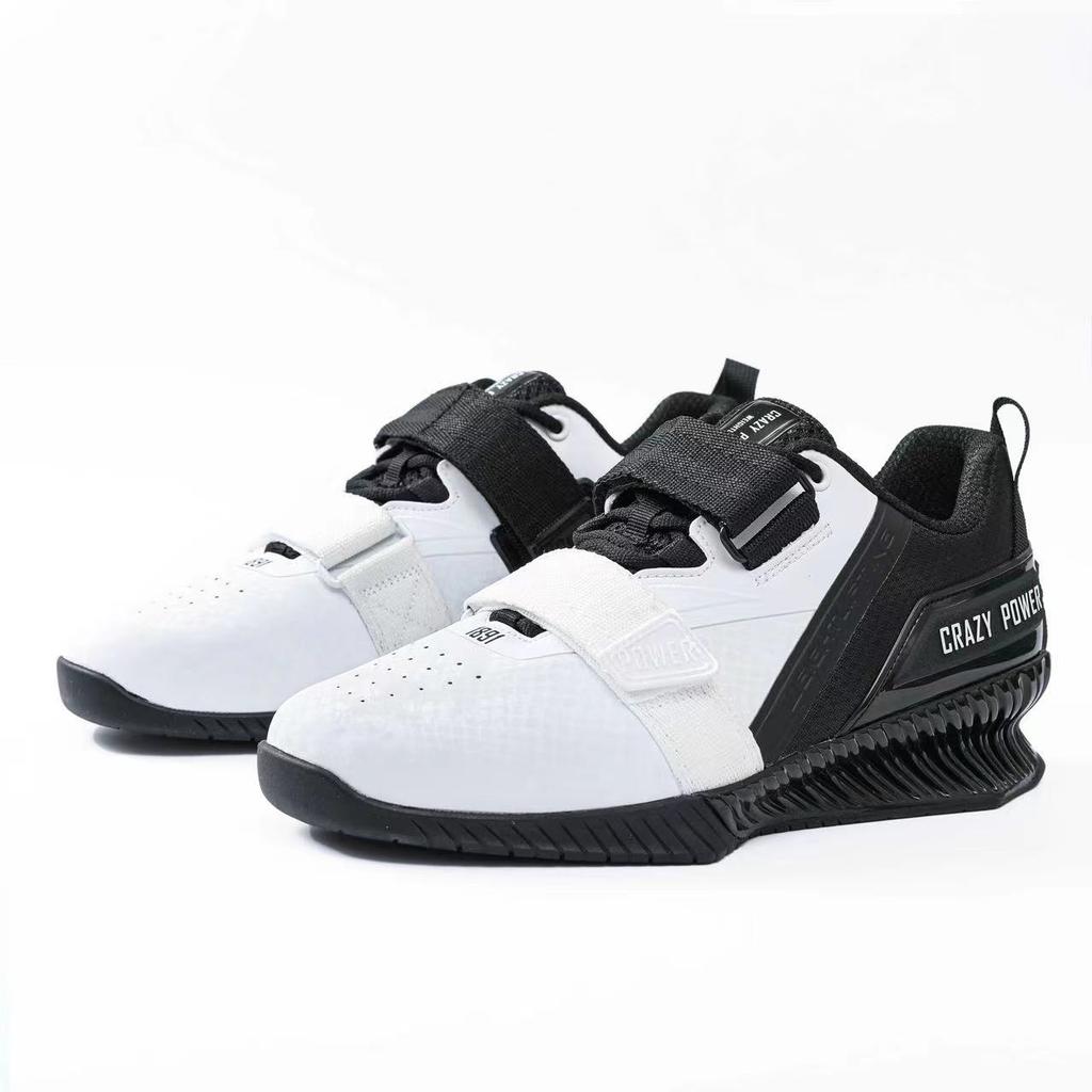 Marca Crazy Power Modello Drago Scarponi da Sollevamento Pesi Uomo Donna Gancio Velcro Pro Scarpe da Powerlifting Taglia 38-47 Scarpe da Squat Profondo