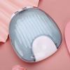 Orthodontic Retainer Case Portable Waterproof Mouthpiece Denture Box ContainerGray White