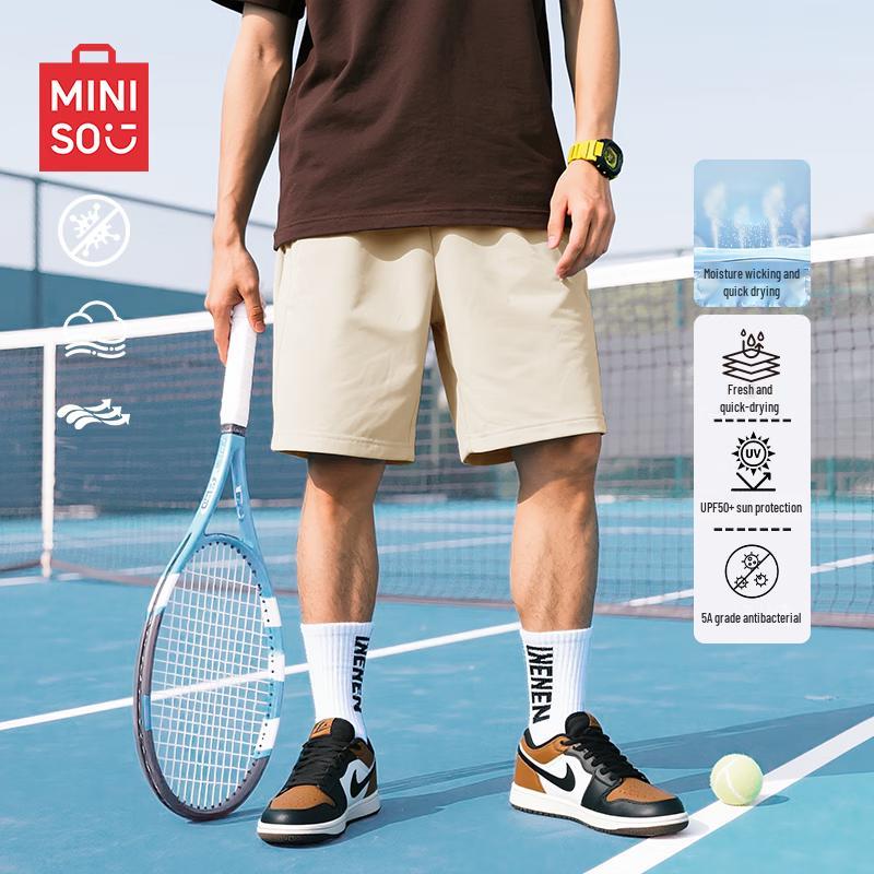 MINISO Men's Sun Protection Quick-Dry Casual Shorts