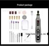 DIY Electric Mini Grinder with Lithium Battery for Polishing, Cutting, and Engraving Jade
