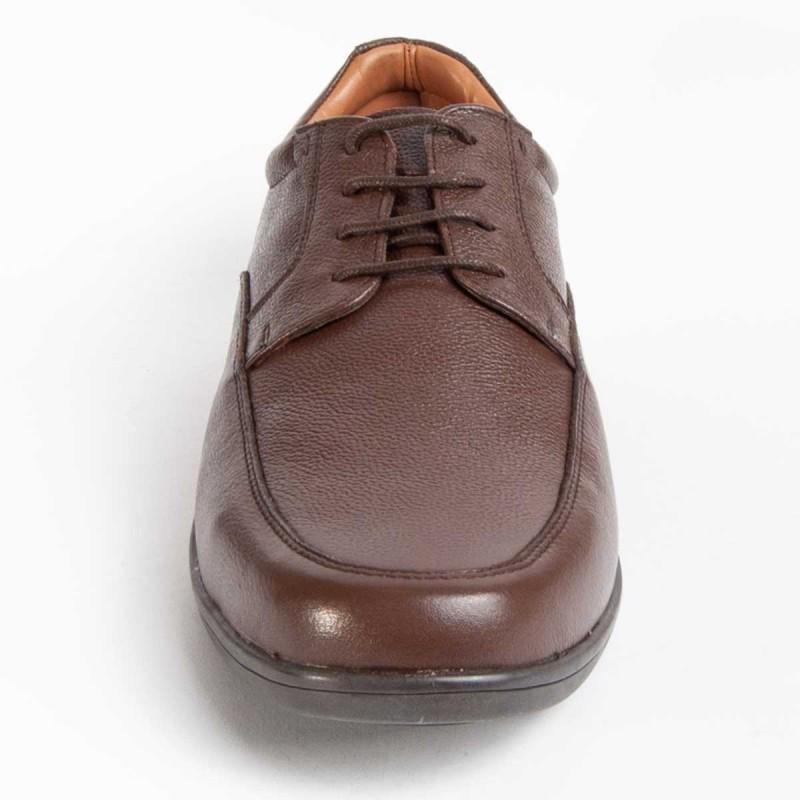 Zapato De Piel Para Hombre.  Purapiel  Confore9  98994