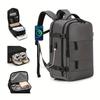 Large Capacity Business Travel Backpack with Laptop Compartment, Durable Polyester, Adjustable Straps, Shoe Storage & Wet/Dry Separation