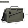 Lightweight Insulated Lunch Bag for Office and Outdoor Use, Stylish Solid Color Design