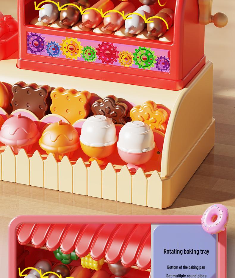 Kids' Play Kitchen Supermarket Cash Register Toy