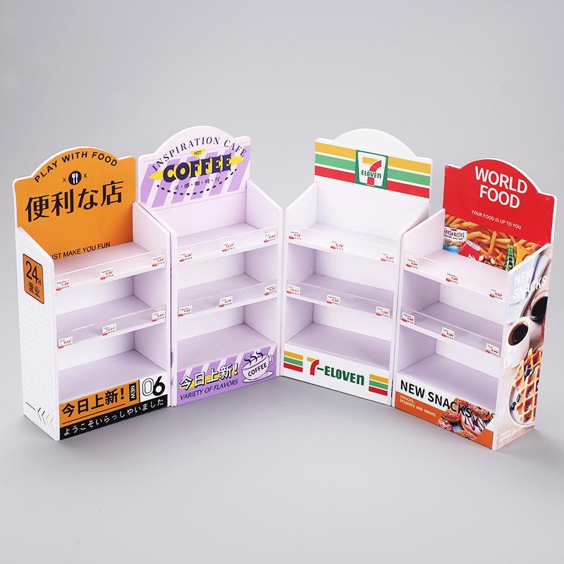 

Miniature Supermarket Display Shelf Dollhouse Toy Accessories