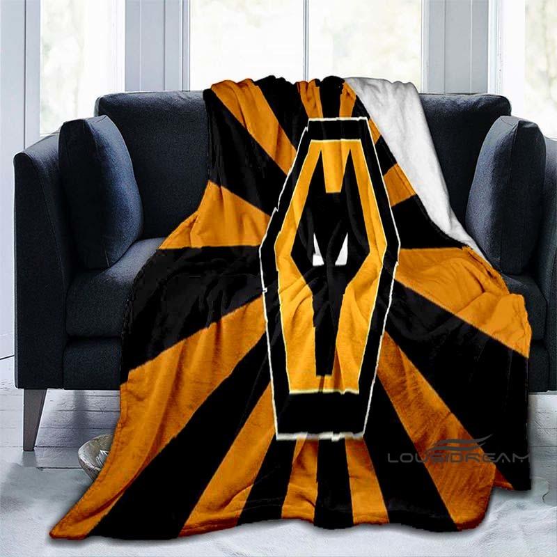 Customizable Wolf 3D Printed Sofa Blanket Living Room Bedroom Study Shawl Super Soft Warm Blanket Birthday Gift