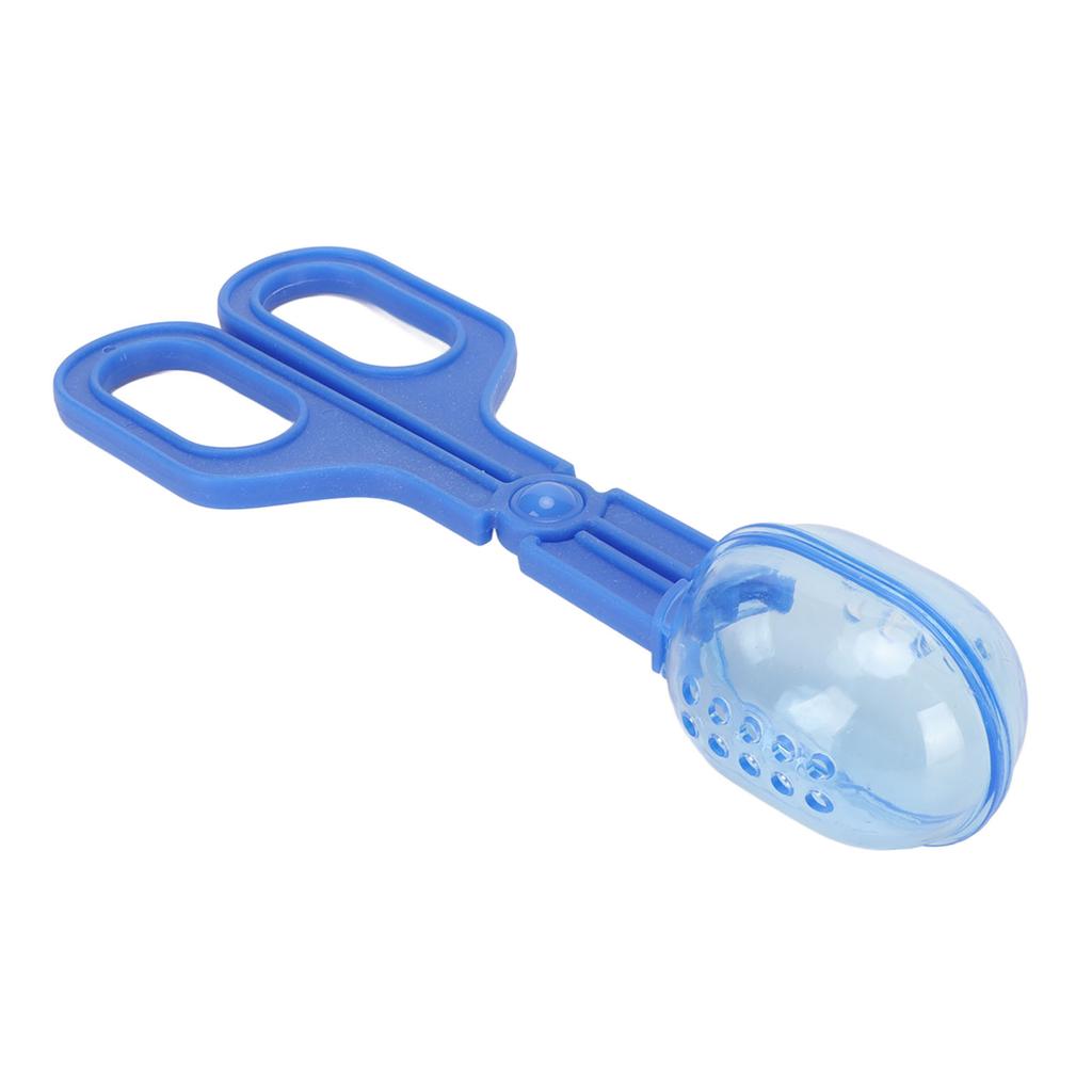 Reptile Feeding Clamp Reptile Feeding and Cleaning Tool Reptile Poop Scoop with Vents for Tortoise Lizard Frog Spider