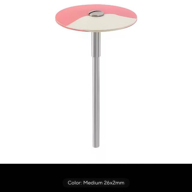 Rubber Diamond Polisher Wheel Disc Set High Diamond Concentration For Nail Art Jewelry Metal Polish
