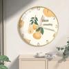 Nordic Modern Quartz Wall Clock – Creative, Punch-Free Design for Living Room Decor