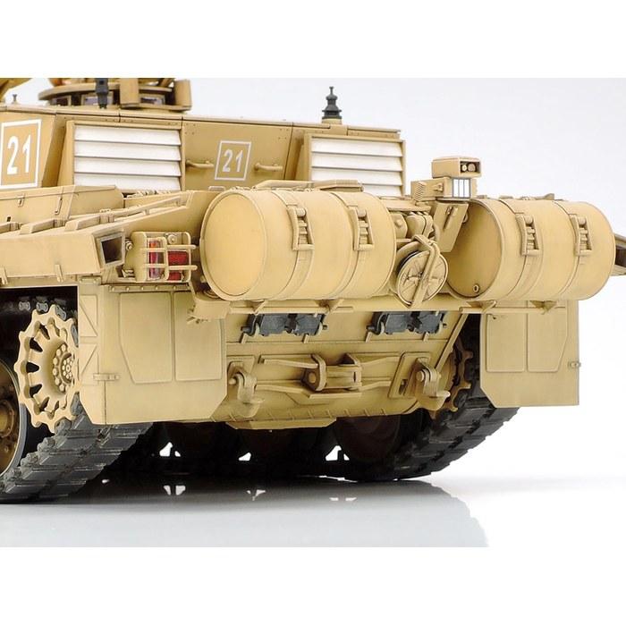 Tamiya 1/35 Military Miniature Series No.274 British Army Main Battle Tank Challenger 2 Iraq War Version Plastic Model 35274 Sand Color (x
