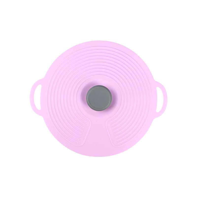 Silicone Lids for Pots and Pans Microwave Food Storage Cover Reusable Suction Food-Grade Lids for Cups Bowls Plates Multicolor