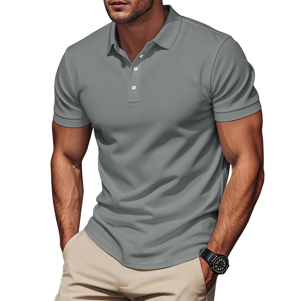 Men'S T-Shirt Street Casual Fashion Short Sleeved Top