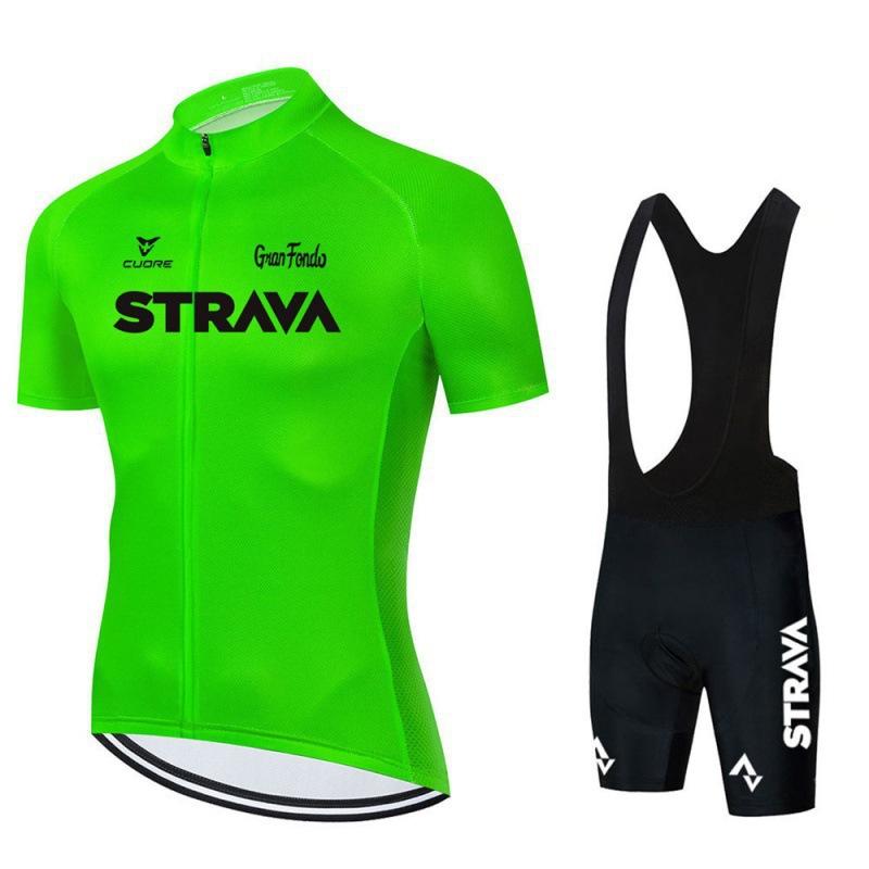 Foreign Trade Hot-selling Short-sleeved Cycling Suit Men's Tight-fitting Bicycle Downhill Suit Outdoor Quick-drying Breathable Mountain Bike