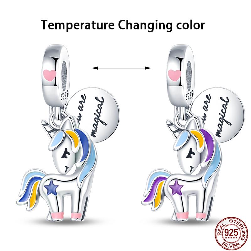 Fit Qikaola Original Bracelet Fashion Bee Astronaut Eiffel Tower Copper Charms Beads Fine Diy Birthday Jewelry For Women