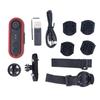 Bike Camera with Tail Light 1080P Bike Rear View Camera 150 Degree Wide Angle IPX6 Water Resistant 3
