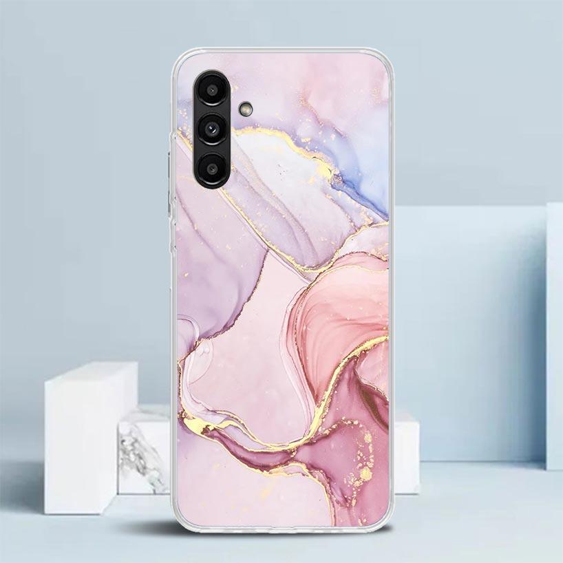 Granite Marble Phone Case For Samsung Galaxy A17 A37 A57 A16 A15 A14 A13 A56 A55 A54 A53 A36 A35 A34 A33 A26 A25 A24 A23 Galaxy