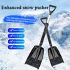 Ice Scraper for Car 27.9 Inch Extendable Snow Removal Tool Detachable Car Window Scraper for Winter Automotive SUV Vehicle