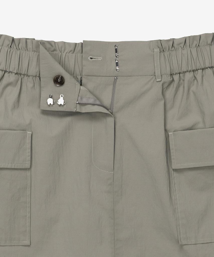 MIND BRIDGE WOMEN [W] H-Line Elastic Cargo Skirt Mysk3205