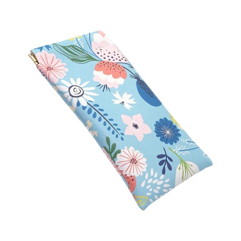 Automatic Closing PU Eyeglasses Case With Fashion Pattern For Secure Glasses Storage And Travel Convenience