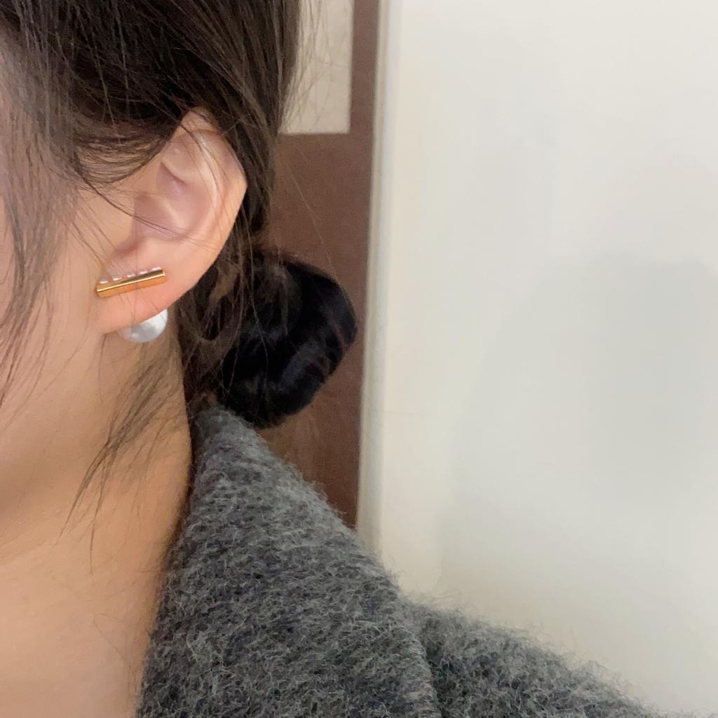 Pearl Earrings Women'S Stud Earrings Unique Light Luxury Earrings Light Luxury Small Fragrant Style High-End Earrings