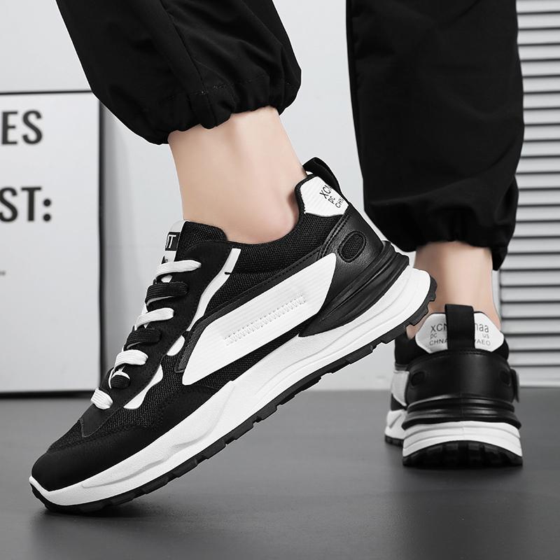 Shoes for Men Casual Sneaker Loafers Platform Sports Shoes Male Sneakers Skateboard Sports and Leisure Ventilate Wear-resistant