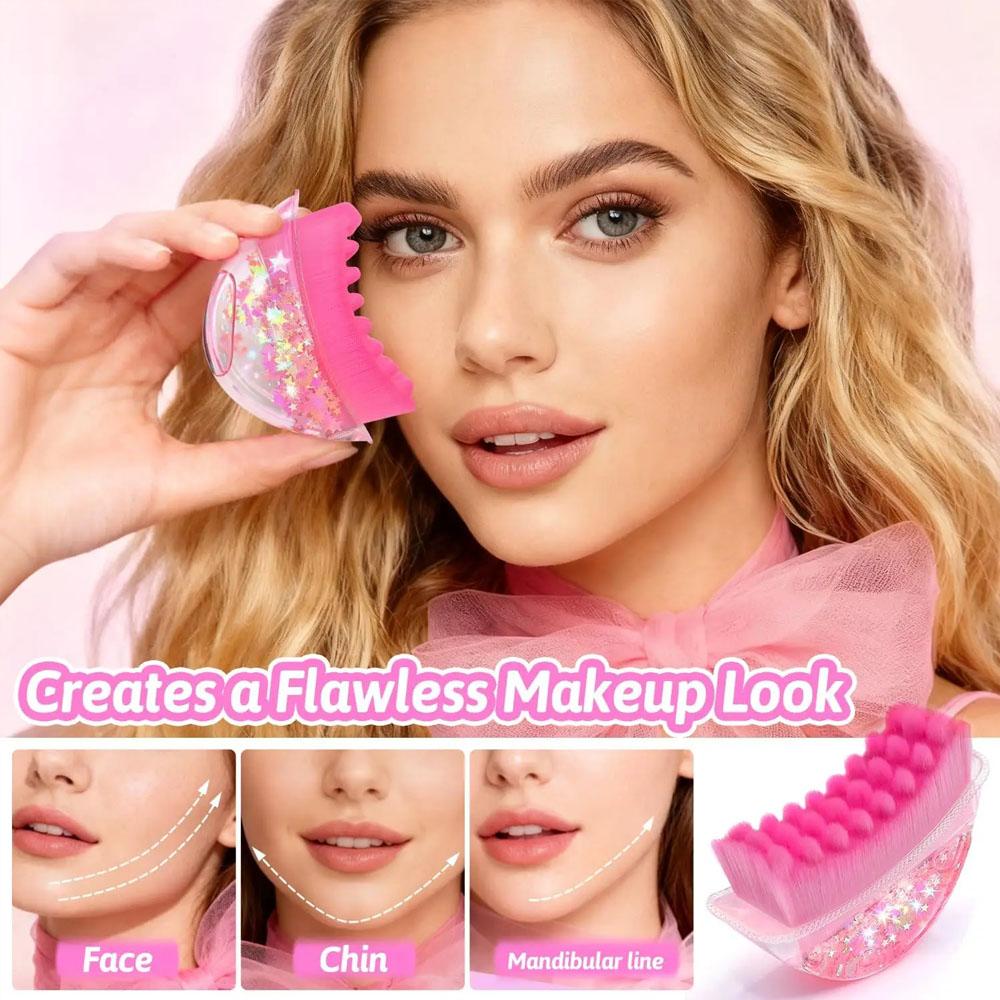 Box Facial Brush Skin Scraping Guasha Contoured Lymphatic Drainage Massage Face Sculpting Scraping Facial Massager Face Brush