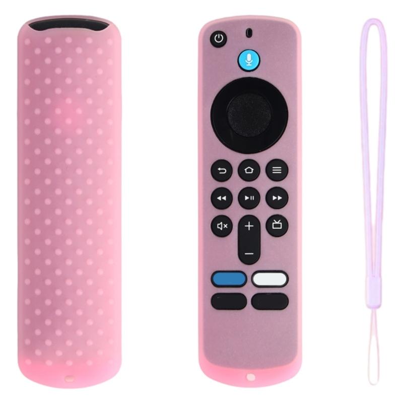Shockproof AntiSlip Silicone Cover Case For Fire Tvs Stick 4K Remote Control Protective Sleeve With MultiColor Option