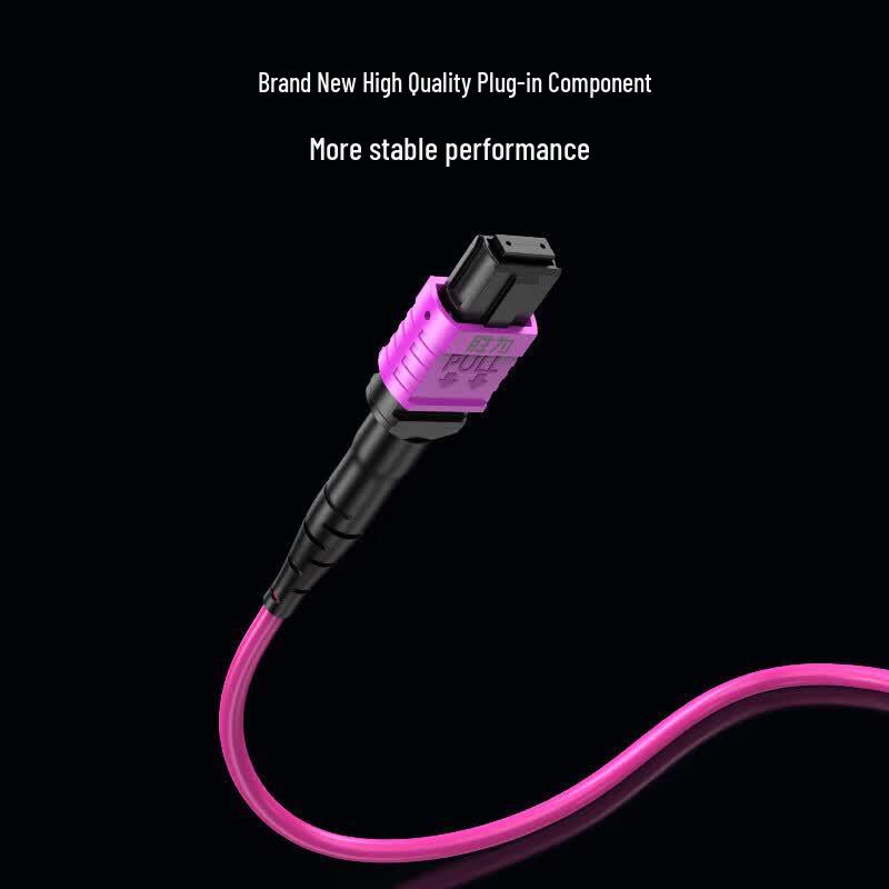 Shengwei 400G/800G Data Center 16-Core OM4 MPO/UPC Type B Fiber Optic Patch Cord