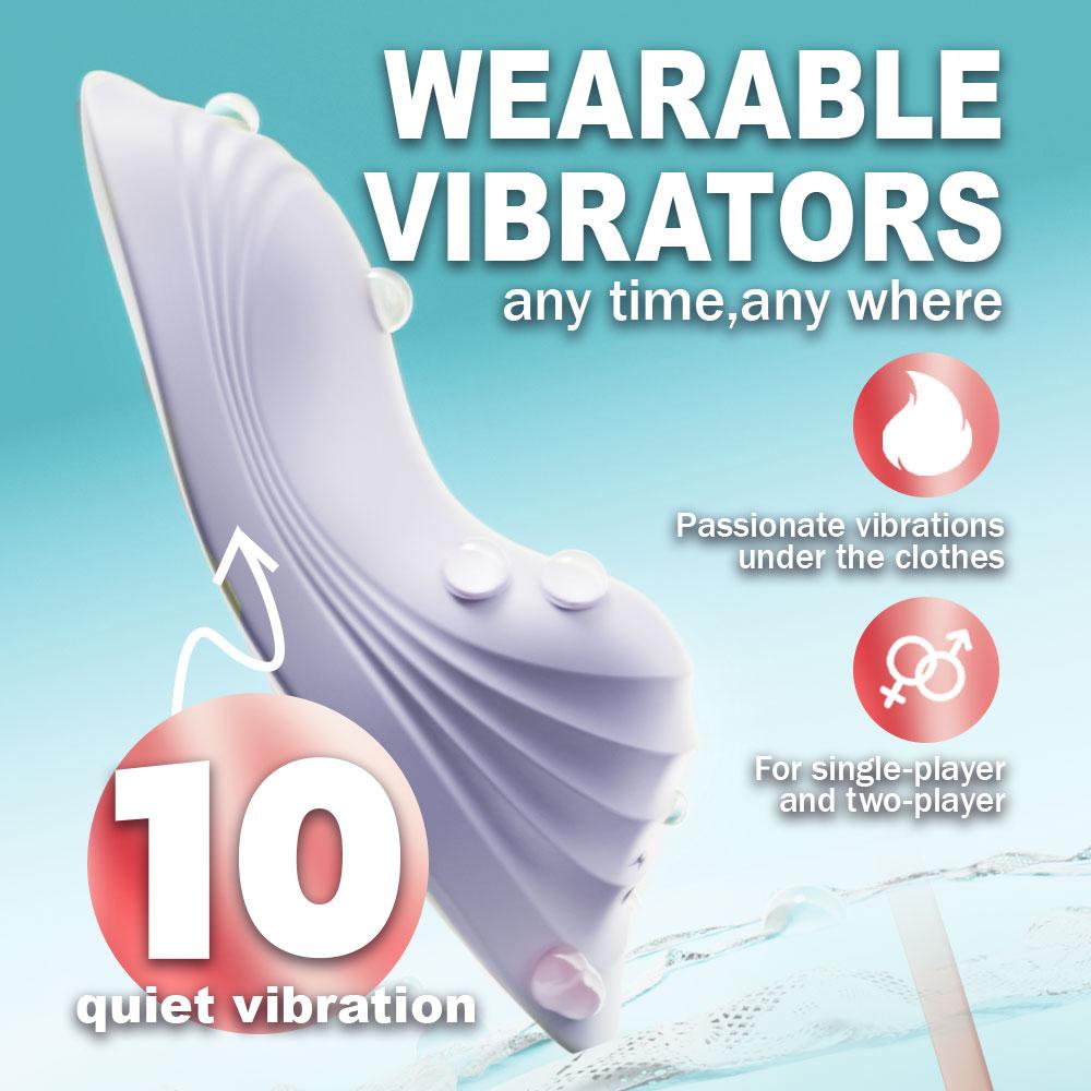Mini Wireless Remote-Controlled App Panty Vibrator G-Spot & Clitoral Stimulation Women's Panty Vibrator Female Sex Toy