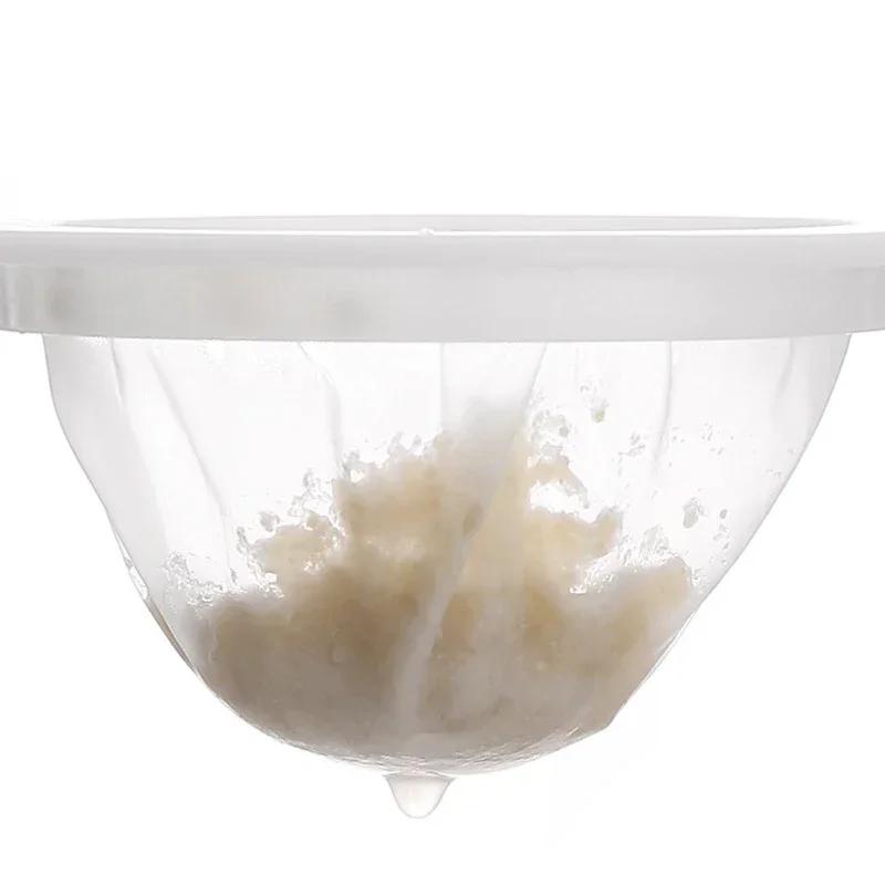 Nailon ultra-fin filtru plasă sită suc de soia cafea lapte alimente strecurătoare lingură bucătărie strecurătoare gadgeturi 400 ochiuri filtru