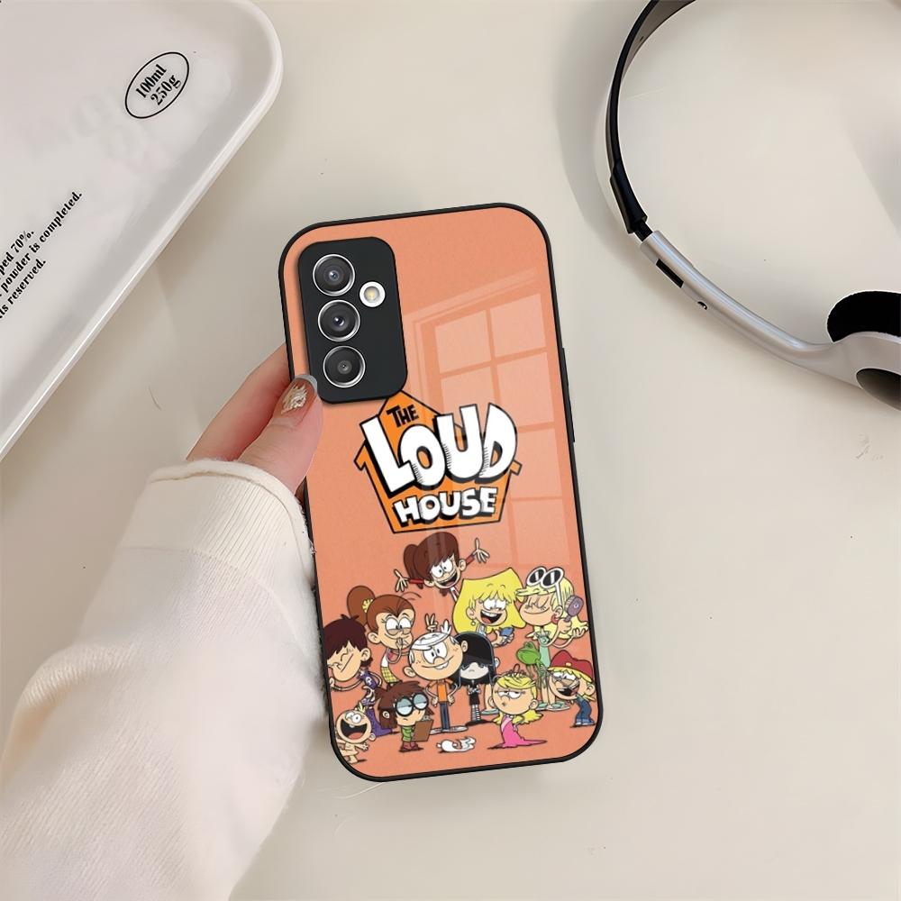 The LoudS H-HouseS Phone Case Glass For Samsung S24 S26 S23 S20 S25 S21 S22 Ultra Fe Plus A05 A06 A16 A26 A36 A56 Coque