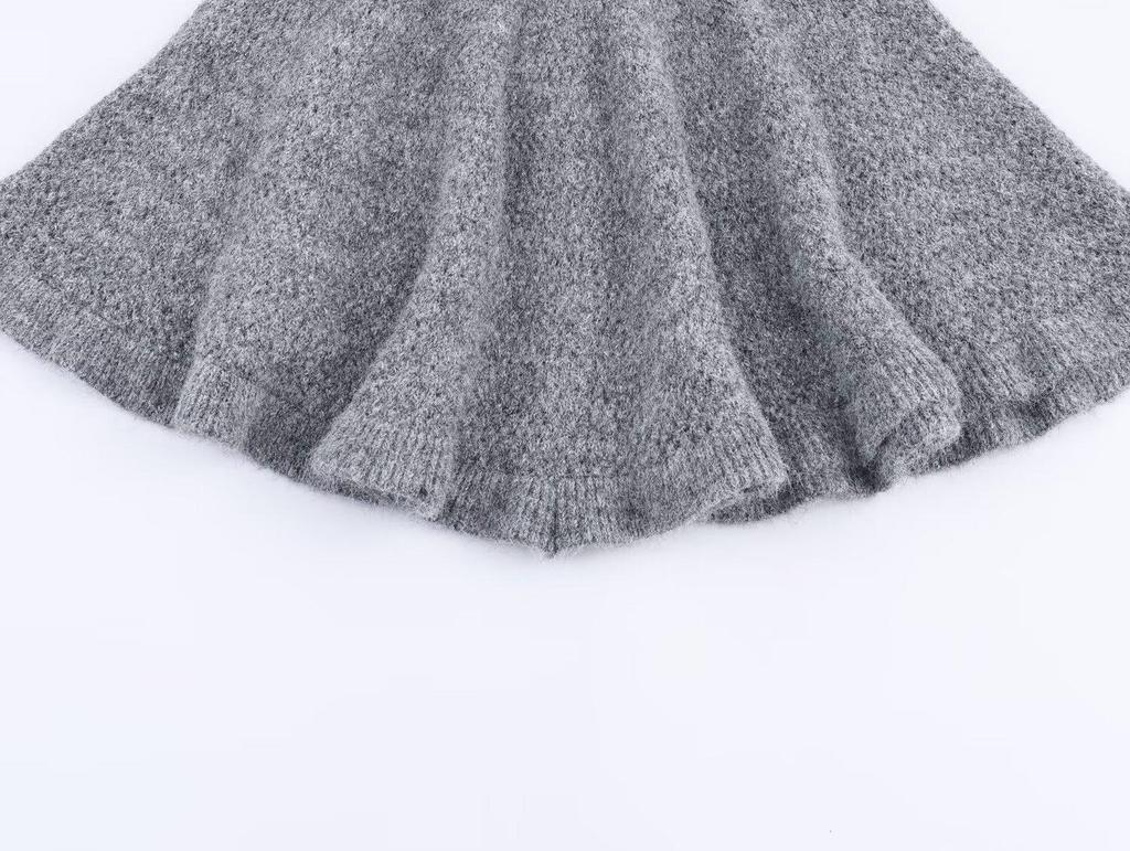 YALTEI Women's Fashion Hollow-Out Thickened 2-Piece Sweater Set